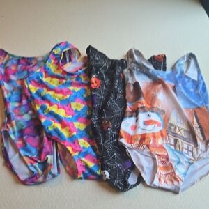 Colorful and Festive Swimsuit Set